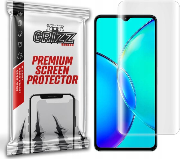 GrizzGlass Hydrofilm Προστασία Οθόνης Υδρογέλης για vivo Y35+