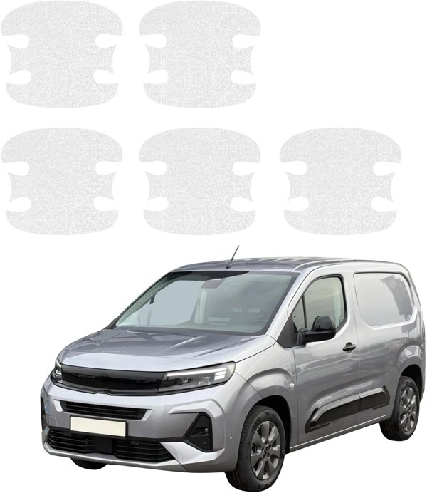 GrizzGlass Bezbarwna powłoka techniczna HeavyDuty Clear pod klamki do Opel Combo Cargo (2018-2026) [5w1] (GRZ22424)