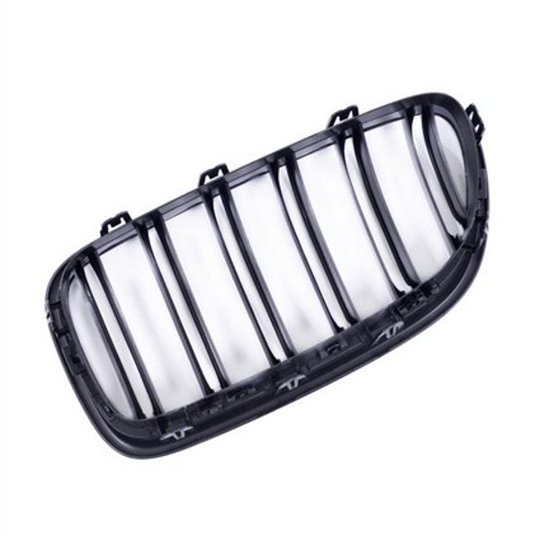 Grill sportowy podwojne zebrerka Gloss Black BMW 5 F10 F11 2010-2018