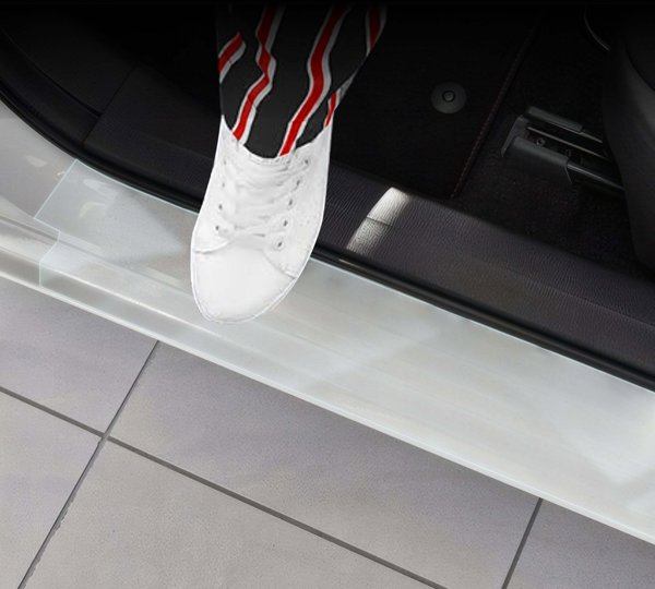 GrizzGlass Bezbarwna folia ochronna BodyShield na progi z wycięciami do Volvo XC40 (2022-2026) [4w1] (GRZ22223)