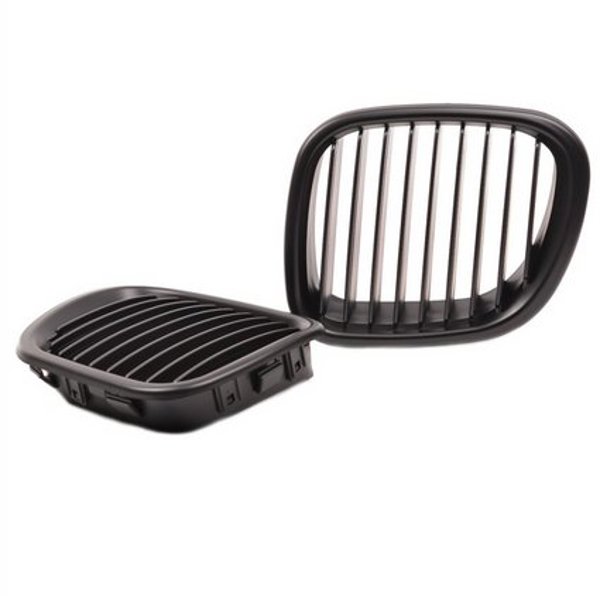 Grill sportowy pojedyncze żeberka Matt Black BMW Z3 E36 1996-2002