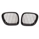 Grill sportowy pojedyncze żeberka Matt Black BMW Z3 E36 1996-2002