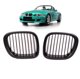 Grill sportowy pojedyncze żeberka Matt Black BMW Z3 E36 1996-2002