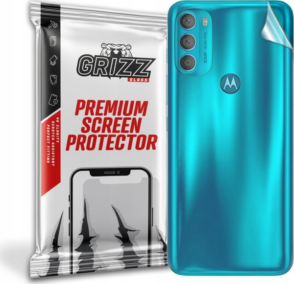 GrizzGlass Προστατευτικό Πίσω Όψης για Motorola Moto G71 - Διαφανές Film Ανθεκτικό στις Γρατζουνιές