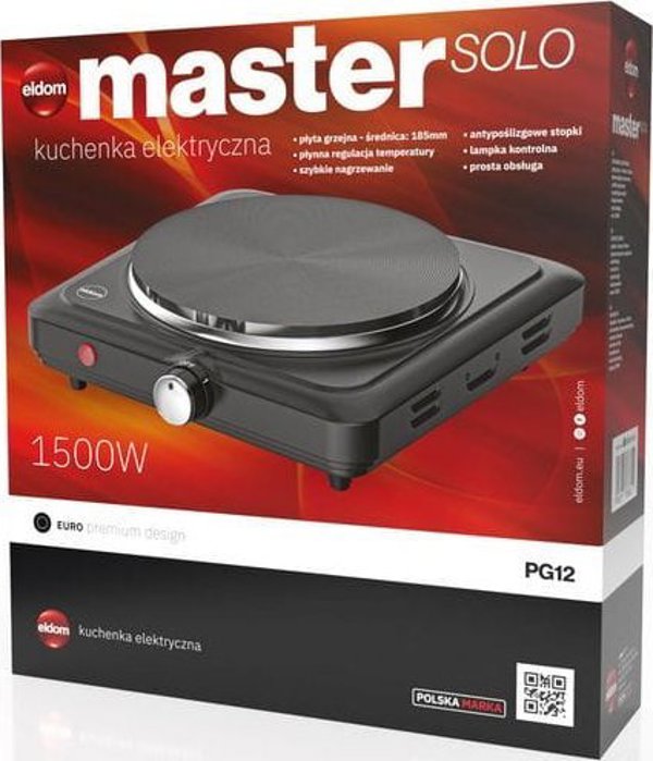 Grill elektryczny Eldom Eldom PG12 Master Solo