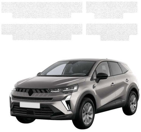 GrizzGlass Biała powłoka techniczna HeavyDuty White na całe progi do Renault Symbioz (2024-2026) [4w1] (GRZ21486)