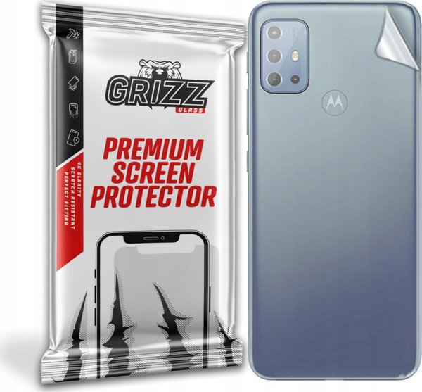 GrizzGlass Προστατευτική Μεμβράνη Πλάτης για Motorola Moto G20 5G, Εύκαμπτη, Satin Finish