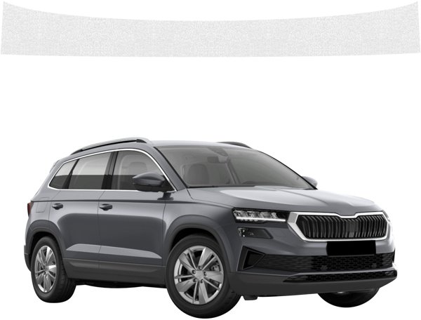 GrizzGlass Bezbarwna powłoka techniczna HeavyDuty Clear na próg bagażnika do Skoda Karoq Facelift (2022-2026) (GRZ20985)