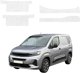 GrizzGlass Biała powłoka techniczna HeavyDuty White na progi do Opel Combo Cargo (2018-2026) [4w1] (GRZ22550)