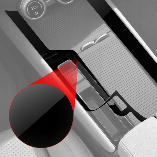 GrizzGlass PianoSkin Glossy Μεμβράνη Προστασίας Εσωτερικού για Toyota Corolla Cross (2019-2025) [7w1]
