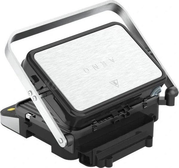 Aeno EG1 Ηλεκτρική Σχάρα, 2000W, Συμπαγής Ψηστιέρα Εσωτερικού Χώρου με 3 Λειτουργίες Θέρμανσης