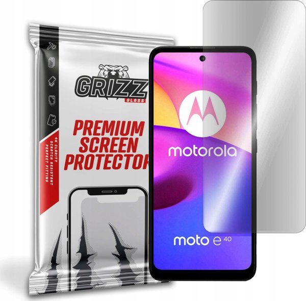 GrizzGlass Προστατευτικό Οθόνης Ματ Φιλμ για Motorola Moto E40 - Αντιθαμβωτικό & Ανθεκτικό