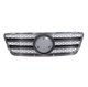 Grill Mercedes-Benz E W210 S210 Facelift Chrome & Silver