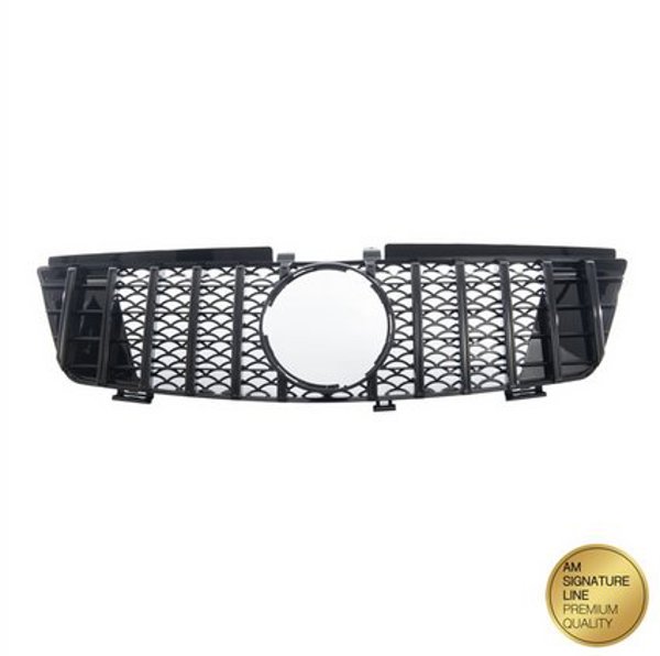 Grill sportowy GT Gloss Black MERCEDES M-Class W164 przed liftem 2005-2008