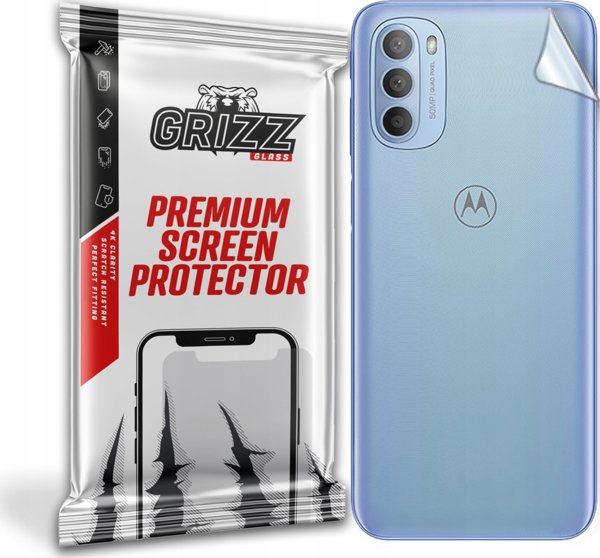 GrizzGlass Προστατευτική Μεμβράνη Πλάτης για Motorola Moto G31, Ματ, Ανθεκτική στις Γρατζουνιές