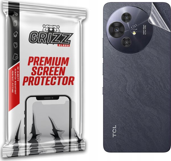 GrizzGlass SatinSkin Μεμβράνη Προστασίας για το Πίσω Μέρος TCL 50 NxtPaper