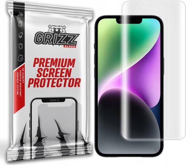GrizzGlass Hydrofilm Προστατευτικό Οθόνης Υδρογέλης για Apple iPhone 15