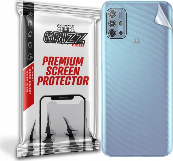 GrizzGlass Προστατευτικό Πίσω Μέρος για Motorola Moto G10 - Ματ Μεμβράνη Προστασίας
