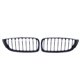 Grill BMW 4 F32 F82 F33 F83 F36 pojedyncze zebrka Gloss Black
