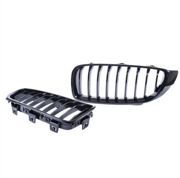 Grill BMW 4 F32 F82 F33 F83 F36 pojedyncze zebrka Gloss Black