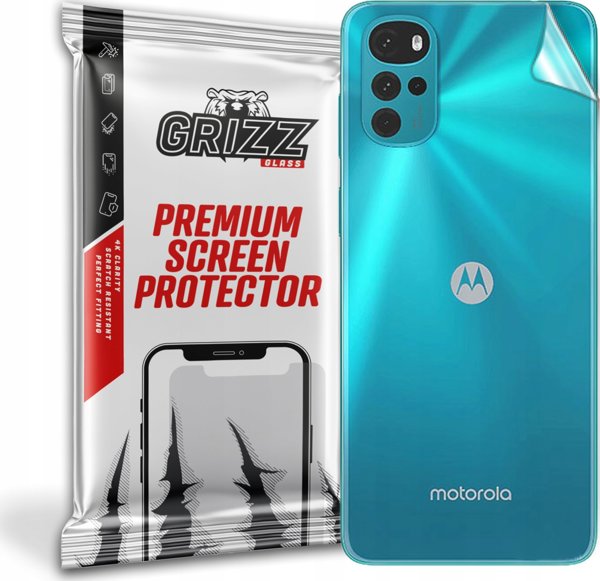 GrizzGlass Προστατευτική Μεμβράνη Πλάτης SatinSkin για Motorola Moto G22 - Διαφανής