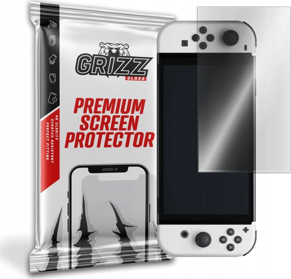 GrizzGlass Ματ Μεμβράνη Προστασίας Οθόνης PaperTouch για Nintendo Switch OLED, Αντιθαμβωτική, Anti-Fingerprint