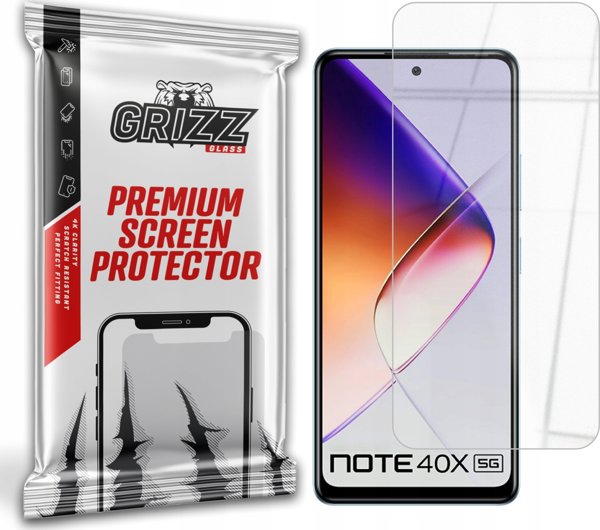GrizzGlass Υβριδικό γυαλί GrizzGlass HybridGlass για Infinix Note 40X