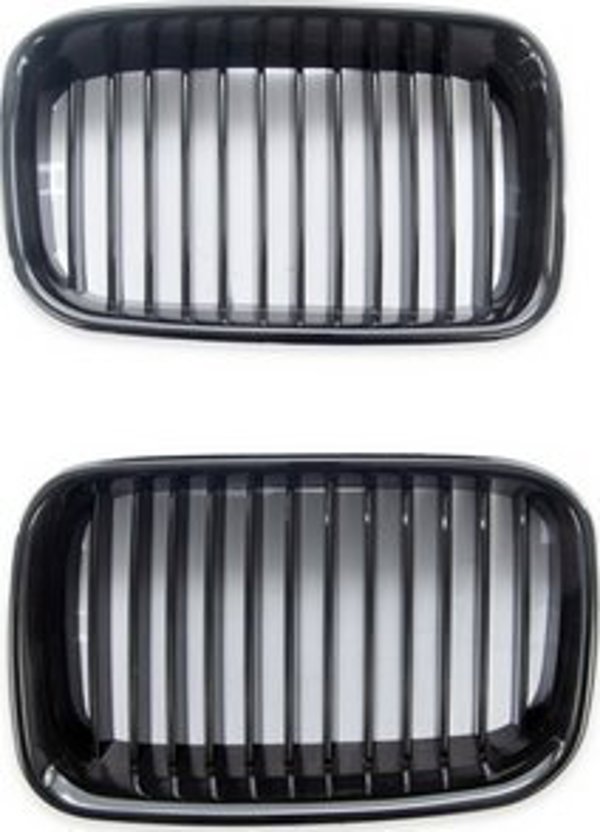 MTuning Αθλητική Γρίλια BMW 3 E36 Compact 1991-1996 Gloss Black