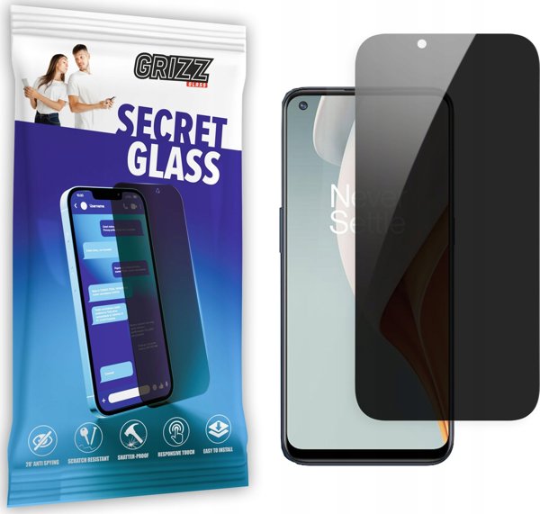 GrizzGlass SecretGlass Προστατευτικό Γυαλί Απορρήτου για OnePlus Nord N100