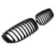Grill sportowy pojedyncze zebrka Matt Black BMW 3 F34 Gran Turismo 2013-2020