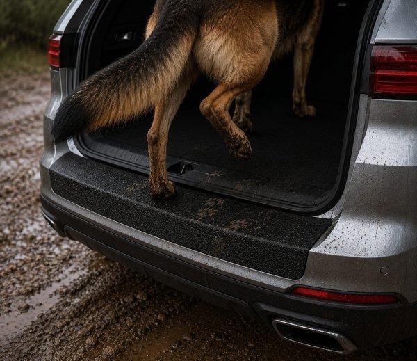 GrizzGlass Czarna powłoka techniczna HeavyDuty Black na próg bagażnika do Volkswagen Tiguan 3 (2024-2026) (GRZ20600)