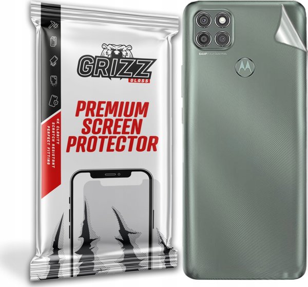 GrizzGlass Προστατευτική Μεμβράνη Πλάτης Για Motorola Moto G9 Power, SatinSkin Ματ, Anti-Fingerprint