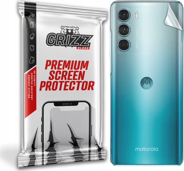 GrizzGlass Προστατευτικό Πίσω Όψης για Motorola Moto G200, Ματ, Ανθεκτικό, Αντιδακτυλικό, Flexible