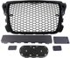 Grill Audi A3 8P Facelift RS-Style Bright Black PDC