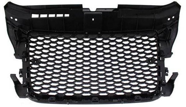 Grill Audi A3 8P Facelift RS-Style Bright Black PDC