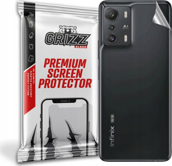 GrizzGlass Προστατευτικό Φιλμ Πίσω Όψης για Infinix Zero 5G - Διάφανο