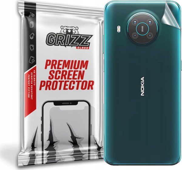 GrizzGlass Προστατευτική Μεμβράνη Πλάτης για Nokia X10 5G, Εύκαμπτη, Anti-Scratch
