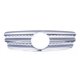 Μάσκα Αυτοκινήτου MTuning για Mercedes-Benz E W211 S211, Chrome & Silver, Γρίλια Εμπρόσθιου Προφυλακτήρα