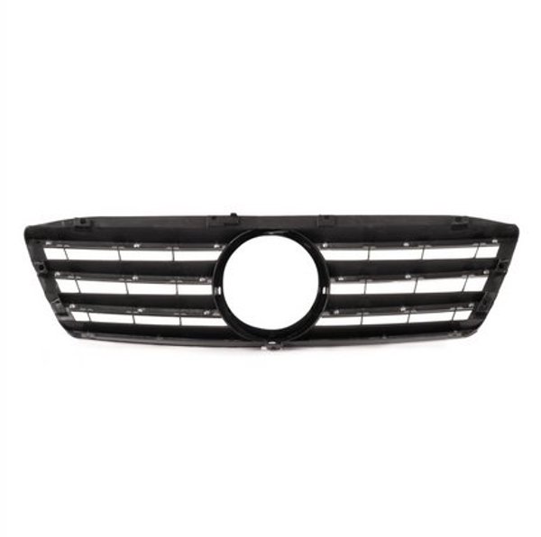 Grill Mercedes-Benz C W203 S203 Gloss Black & Chrome