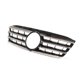 Grill Mercedes-Benz C W203 S203 Gloss Black & Chrome