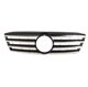 Grill Mercedes-Benz C W203 S203 Gloss Black & Chrome