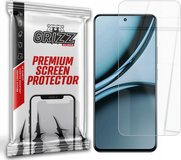 GrizzGlass Υβριδικό Γυαλί Προστασίας Οθόνης για Realme Narzo 70 - HybridGlass