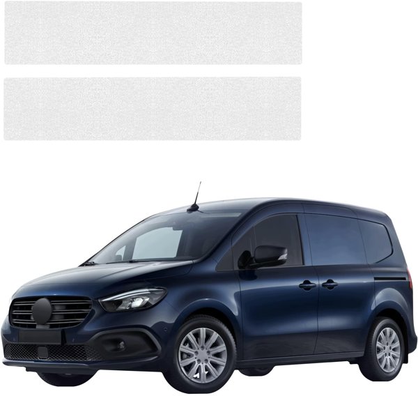 GrizzGlass Bezbarwna powłoka techniczna HeavyDuty Clear na przednie progi do Mercedes-Benz eCitan (2021-2026) [2w1] (GRZ22000)