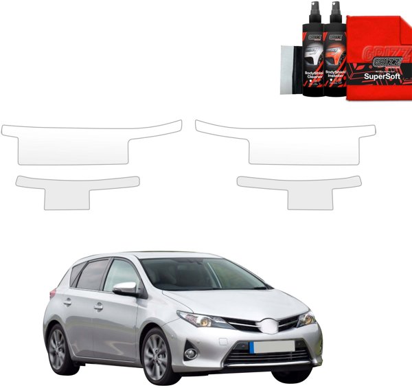 GrizzGlass Bezbarwna folia ochronna BodyShield na progi do Toyota Auris (2012-2015) [4w1] (GRZ19775)