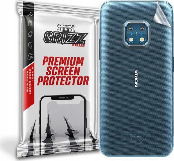 GrizzGlass Προστατευτική Μεμβράνη Πλάτης για Nokia XR20, Ματ Φινίρισμα, Ανθεκτική στις Γρατζουνιές