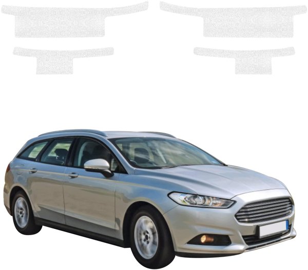 GrizzGlass Biała powłoka techniczna HeavyDuty White na progi do Ford Mondeo Mk5 Kombi (2014-2019) [4w1] (GRZ21370)