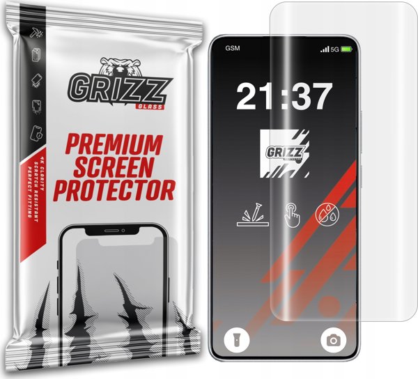 GrizzGlass Hydrofilm Φιλμ Υδρογέλης για Xiaomi Redmi Note 14 - Προστασία Οθόνης