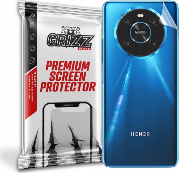 GrizzGlass Προστατευτική Μεμβράνη Πλάτης για Honor X9 4G, Αντιχαρακτική, OxyFree Τεχνολογία