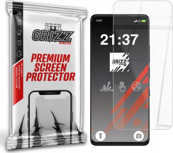 GrizzGlass Υβριδικό Γυαλί για TCL 50 NxtPaper - Προστασία Οθόνης HybridGlass