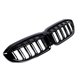 Γρίλια BMW 3 G20 G21 διπλά μπάρες Gloss Black